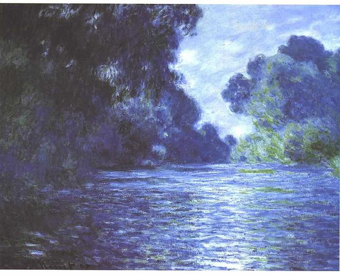Claude Monet Branch of the Seine near Giverny Germany oil painting art